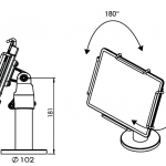 Desk Tablet Stand