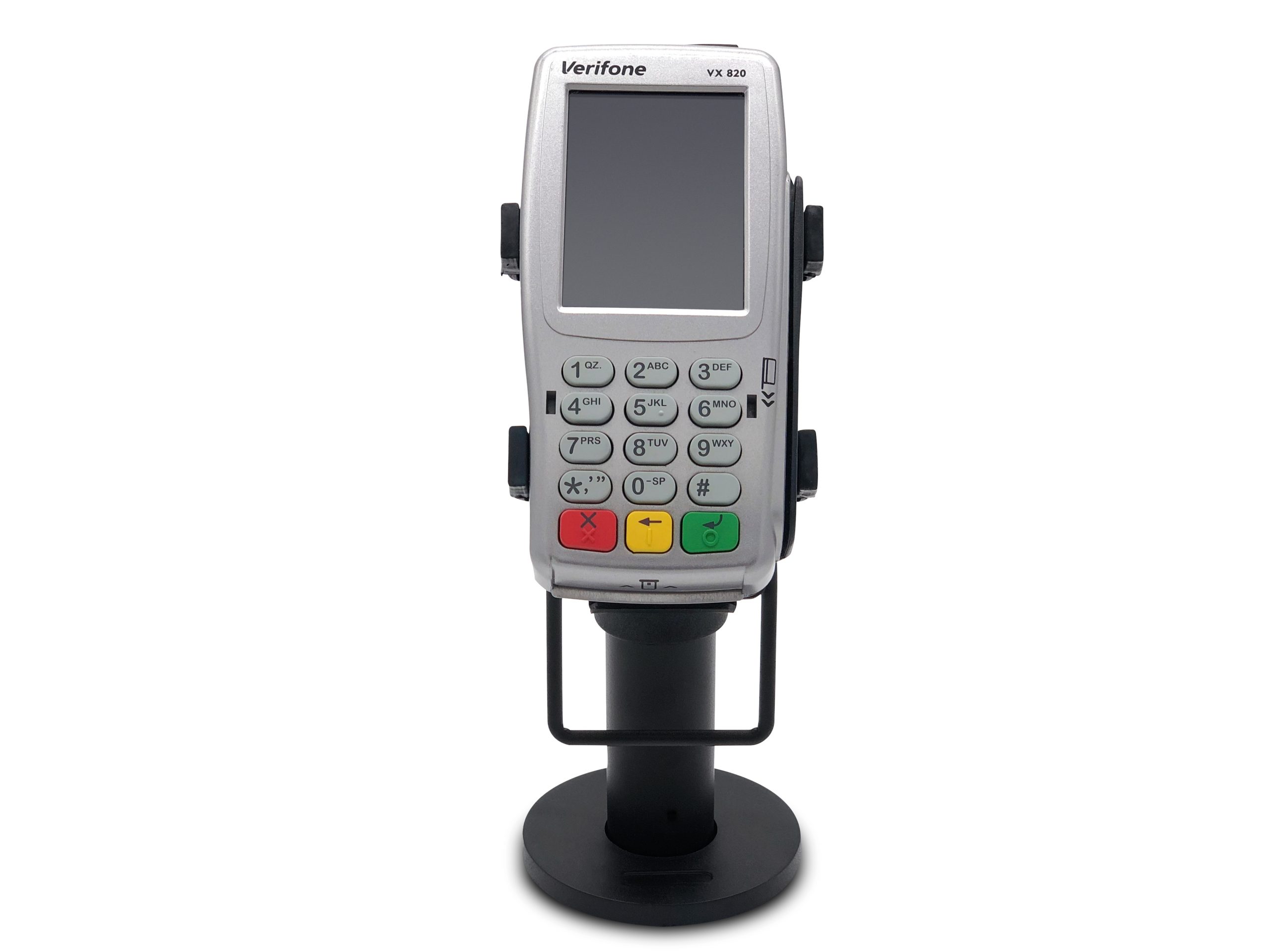 Supporto PAX A35 Pos Valley Supporto Supporto Ergonomico Per POS PAX A35 - Stand Con Rotazione 180° Per Terminali Di Pagamento Holder Lettore Carte Montaggio Banco Adesivo Viti