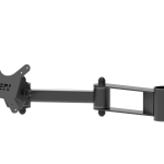 VESA 75/100 with swivel arm